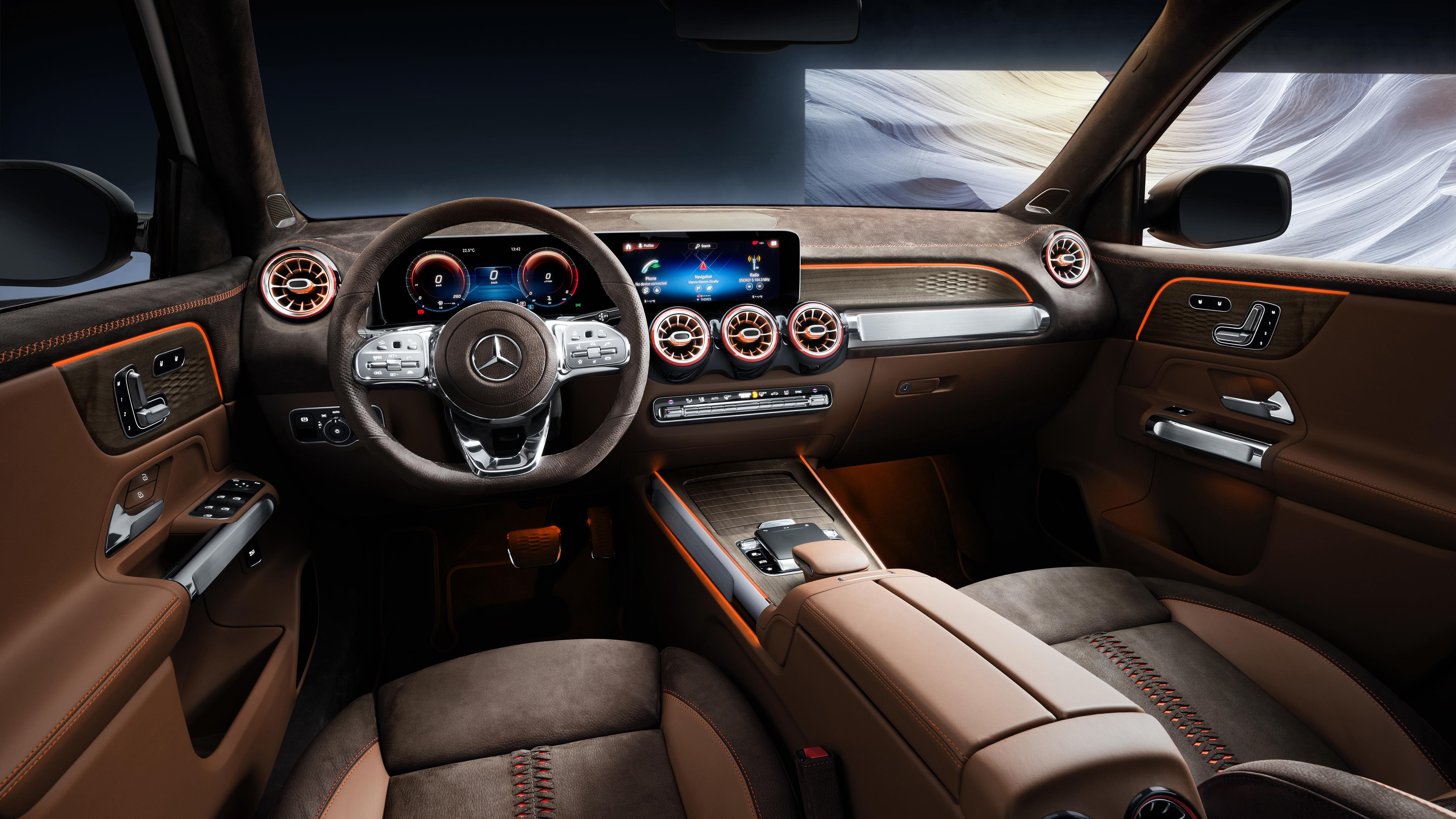 Mercedes Benz Concept GLB 2019 5K Interior Wallpaper. HD Car
