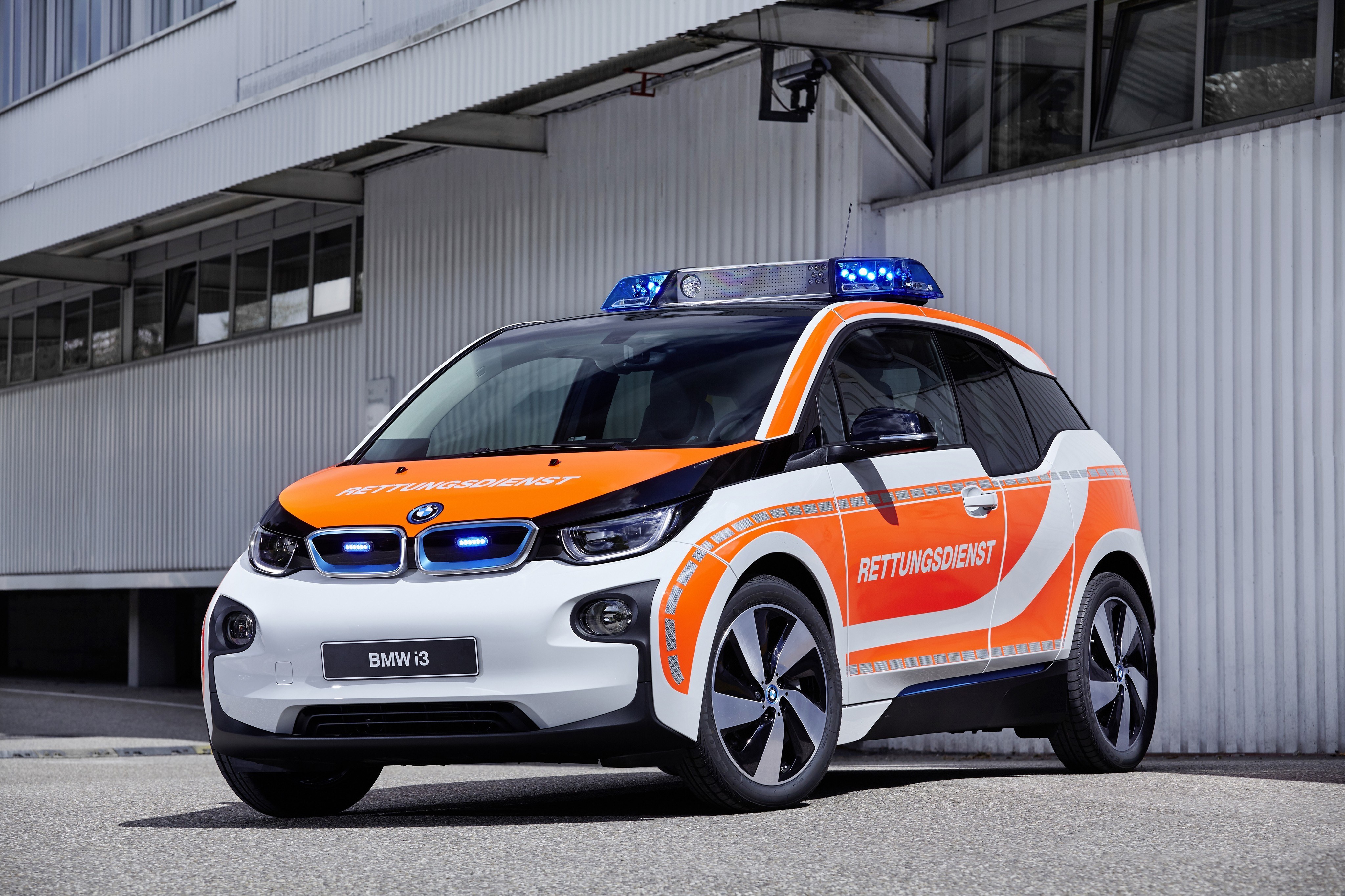 Wallpaper Bmw I3 Electric Cars Rettmobil 2016 Safety