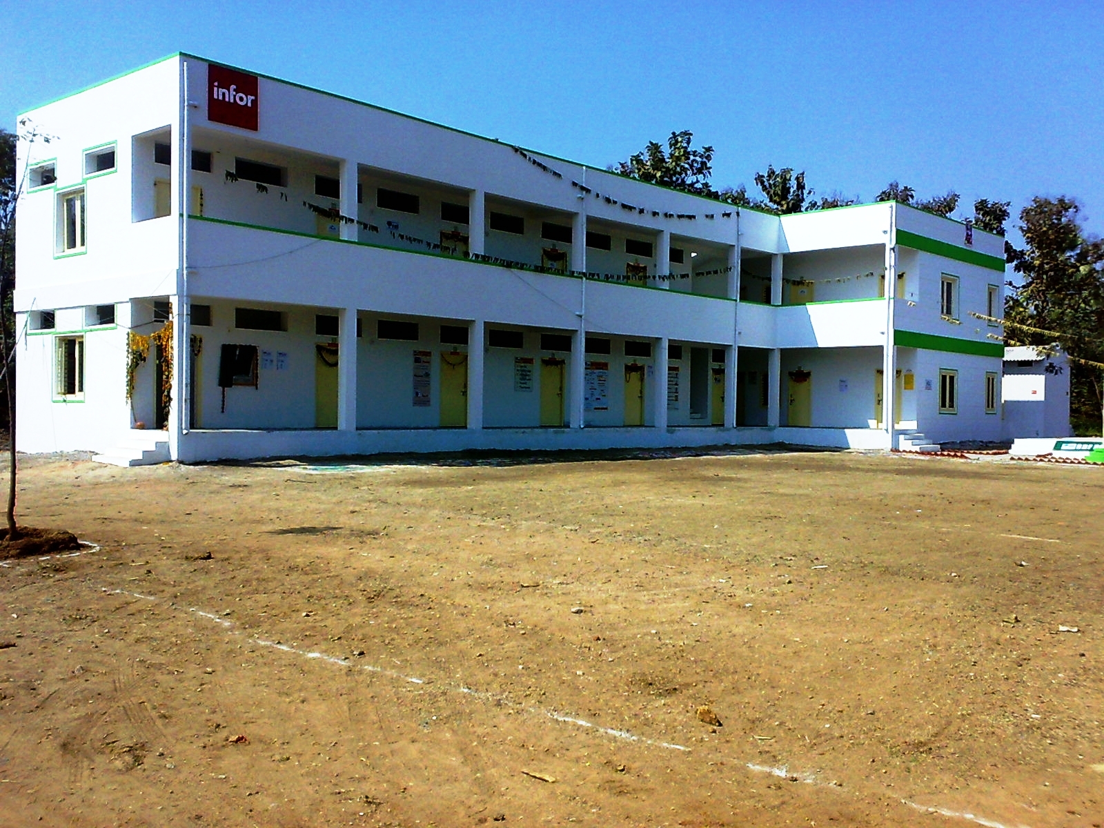 Rollakal School Building. Rural Development Foundation
