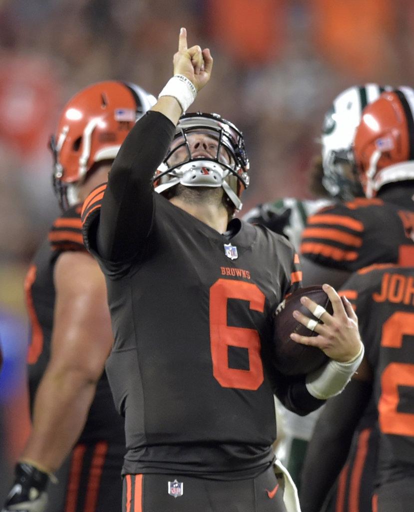 Honestly, the Cleveland Browns finally win a game