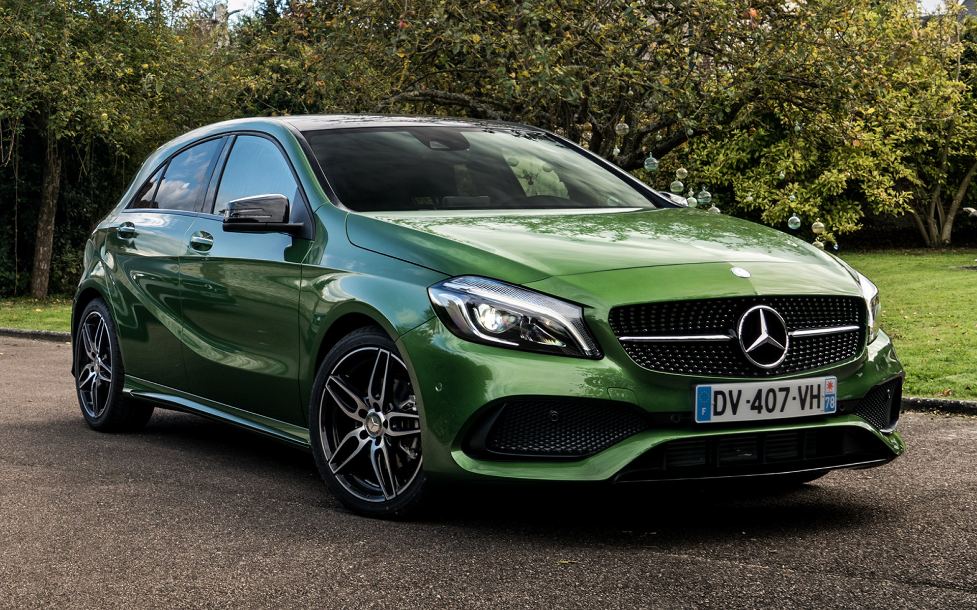 Mercedes Benz A Class AMG Line And HD Image. Car