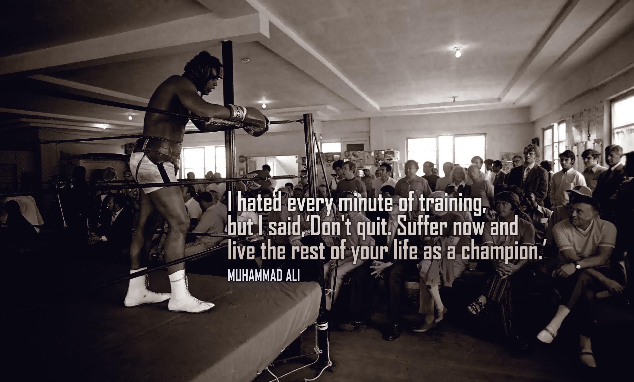 Boxing Training Quotes HD Wallpaper, Background Image