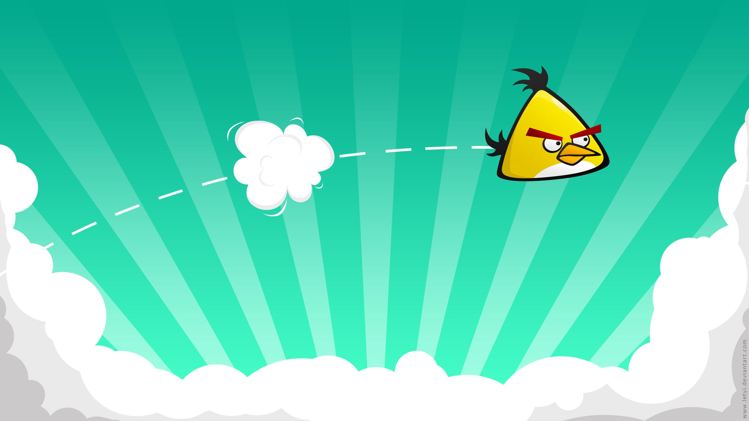 Wallpaper Invitation Cards Angry Birds HD P 2560x1440
