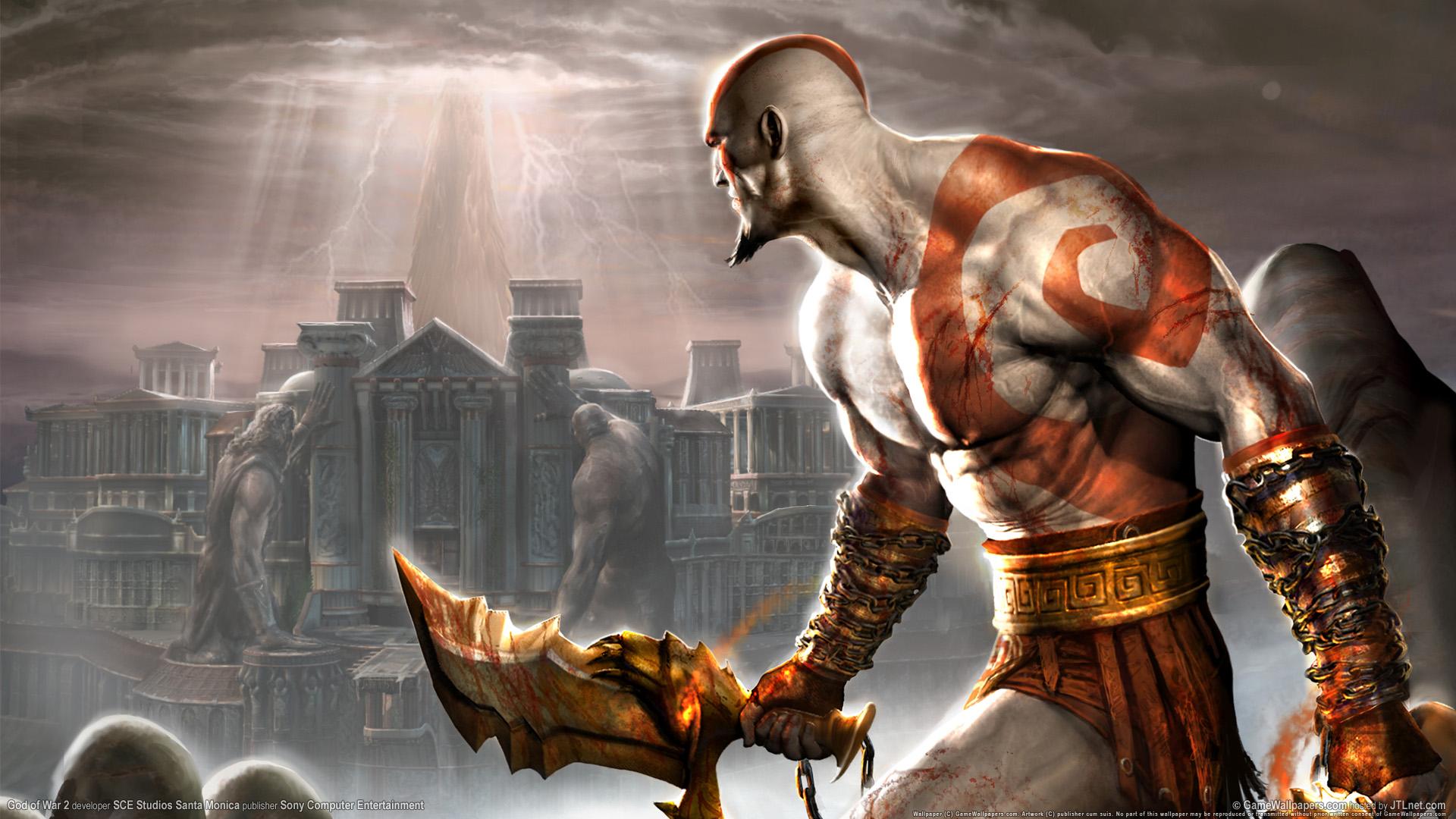God of War 2 PS2 Game Wallpaper