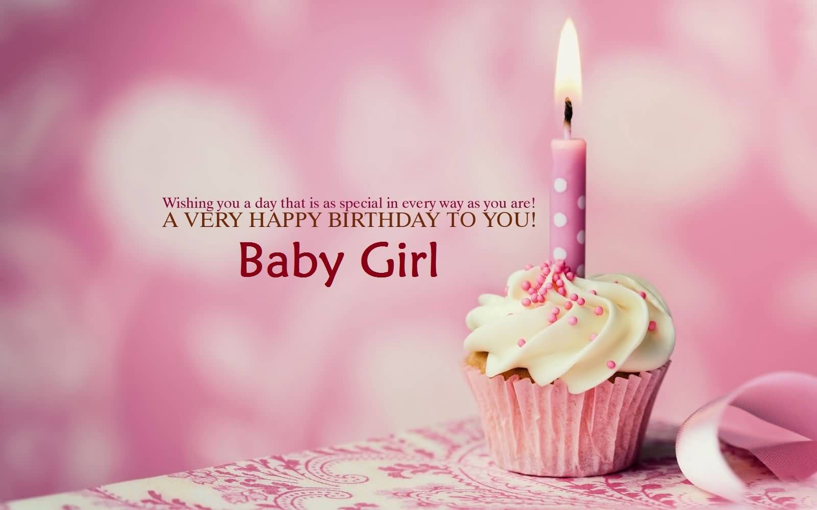 Cute Baby Girl Birthday Wishes, Picture, Image & Wallpaper