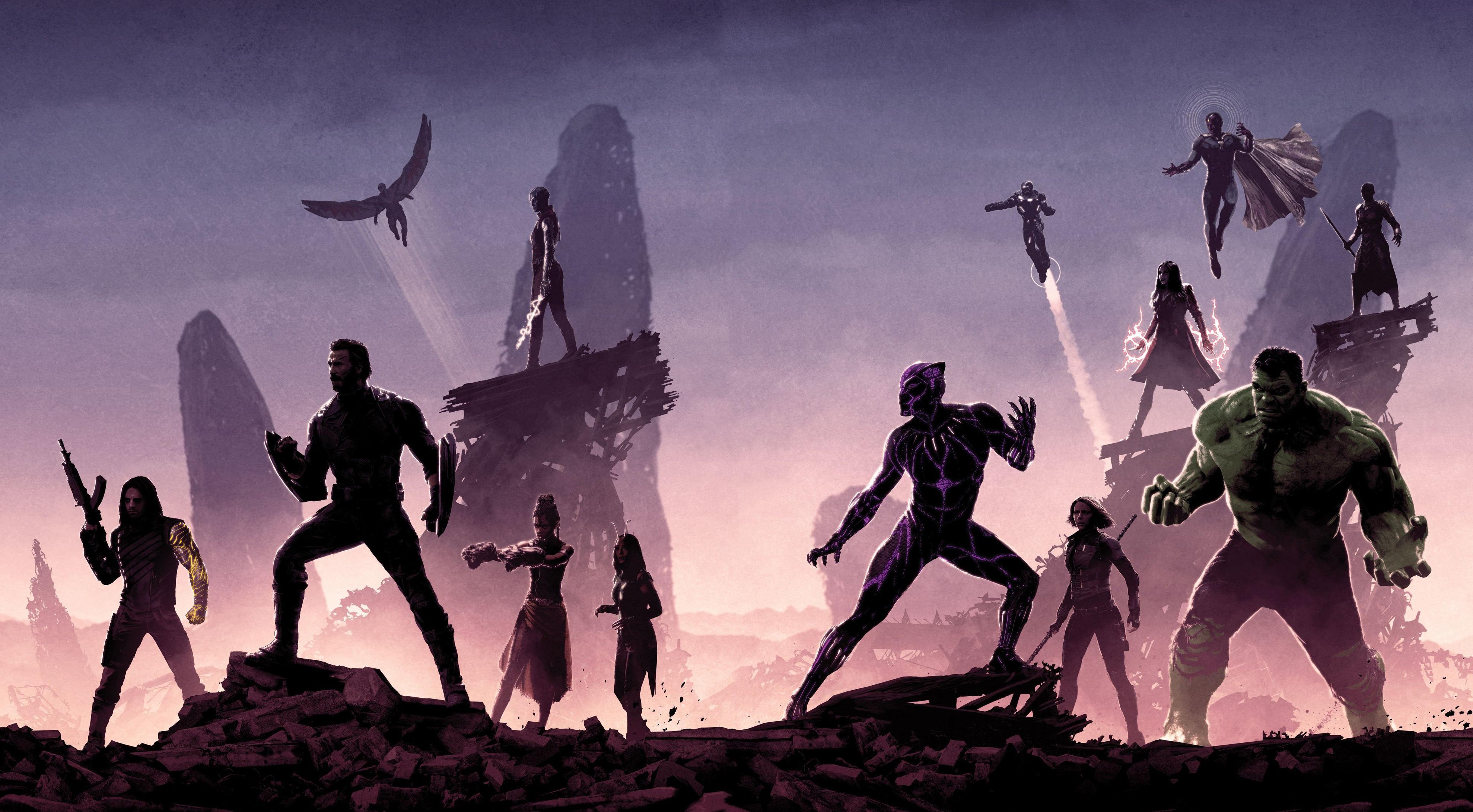 Avengers Infinity War Promotion Poster 4k 4K Wallpaper
