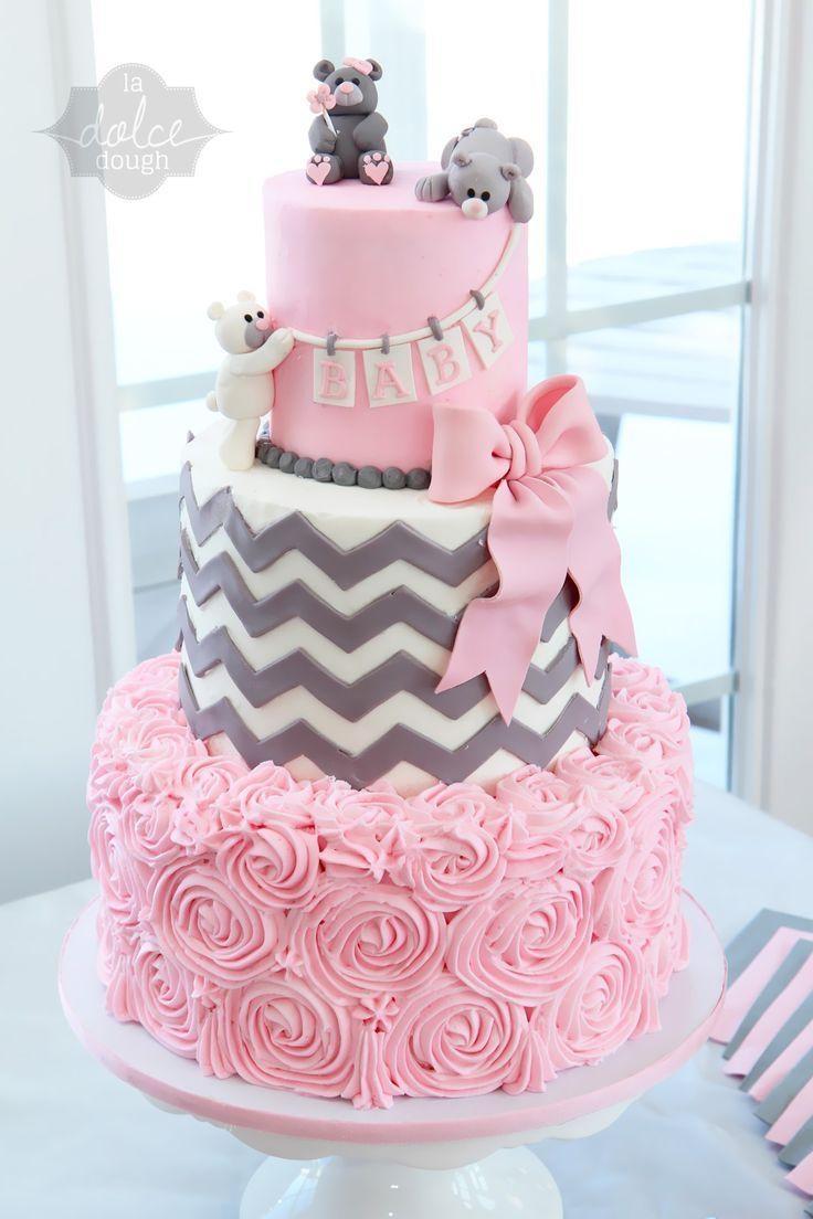 Best 25 Ba Girl Birthday Cake Ideas Birthday Girl Cake