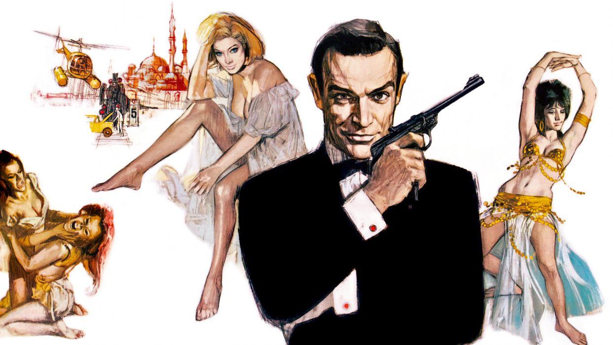 FROM RUSSIA WITH LOVE james bond 007 wallpaperx1080