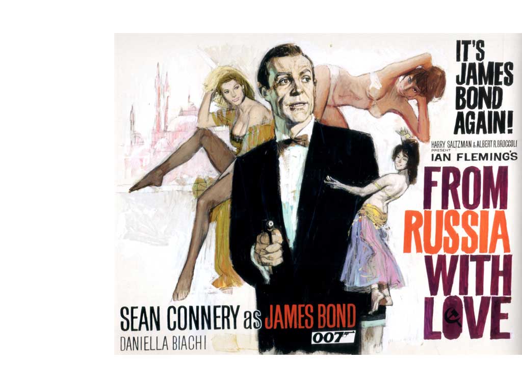 The James Bond 007 Dossier. From Russia With Love Wallpaper