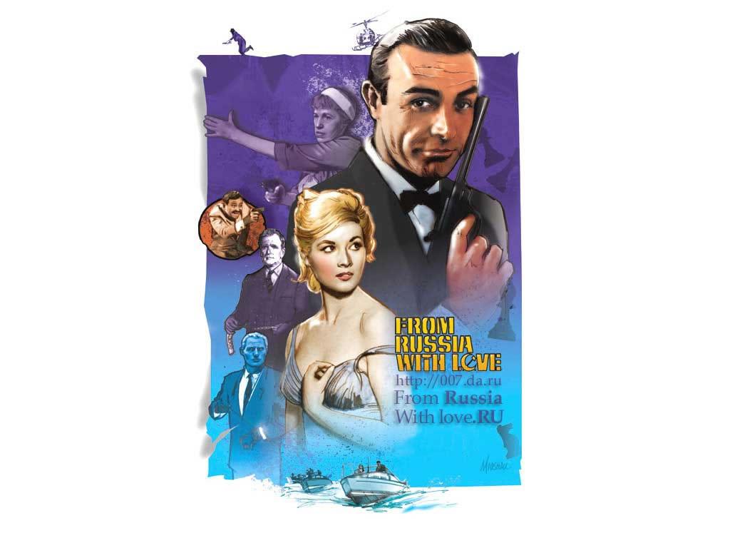 The James Bond 007 Dossier. From Russia With Love Wallpaper