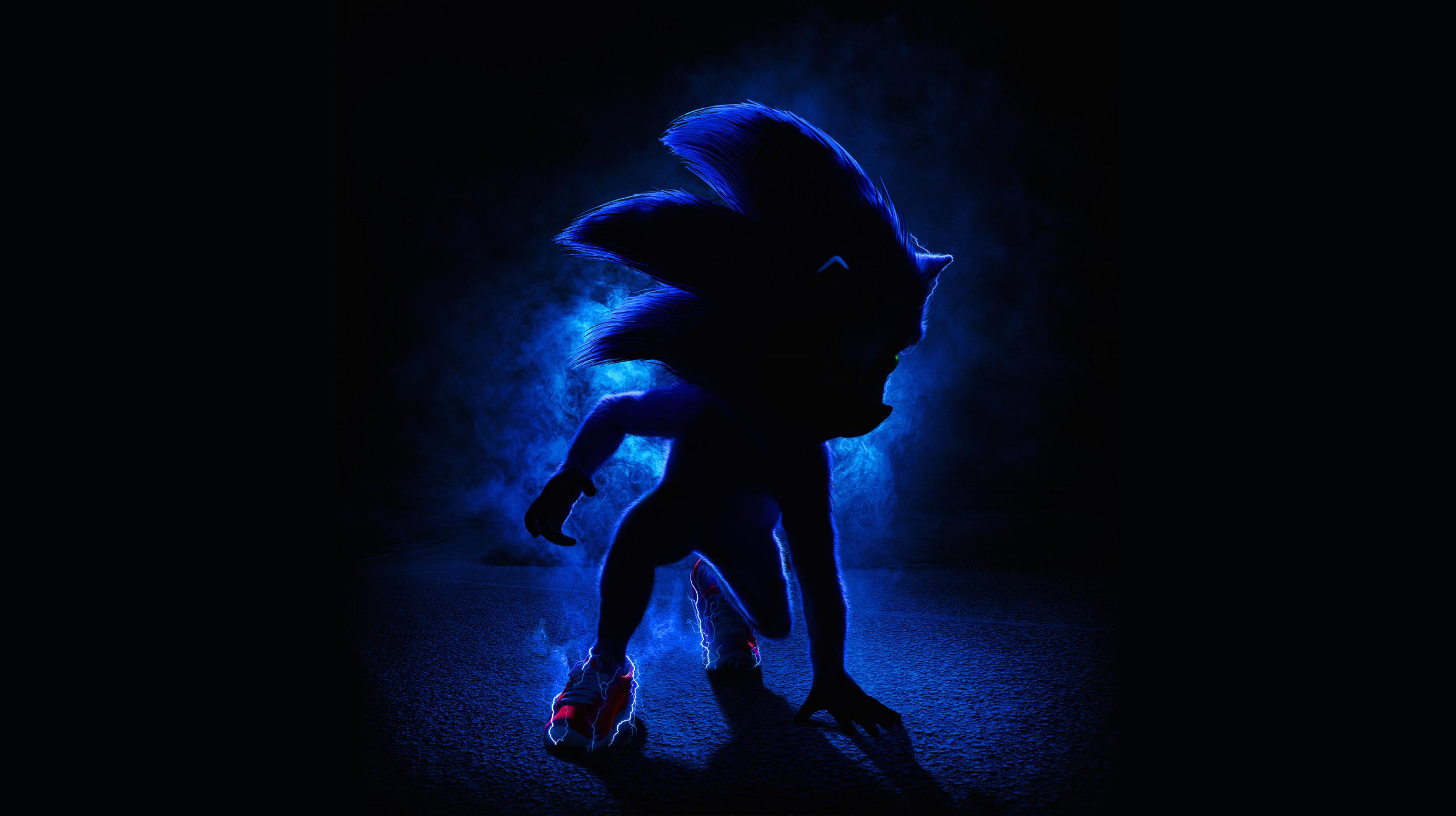 Sonic, filme, hedgehog, movie, sega, HD phone wallpaper