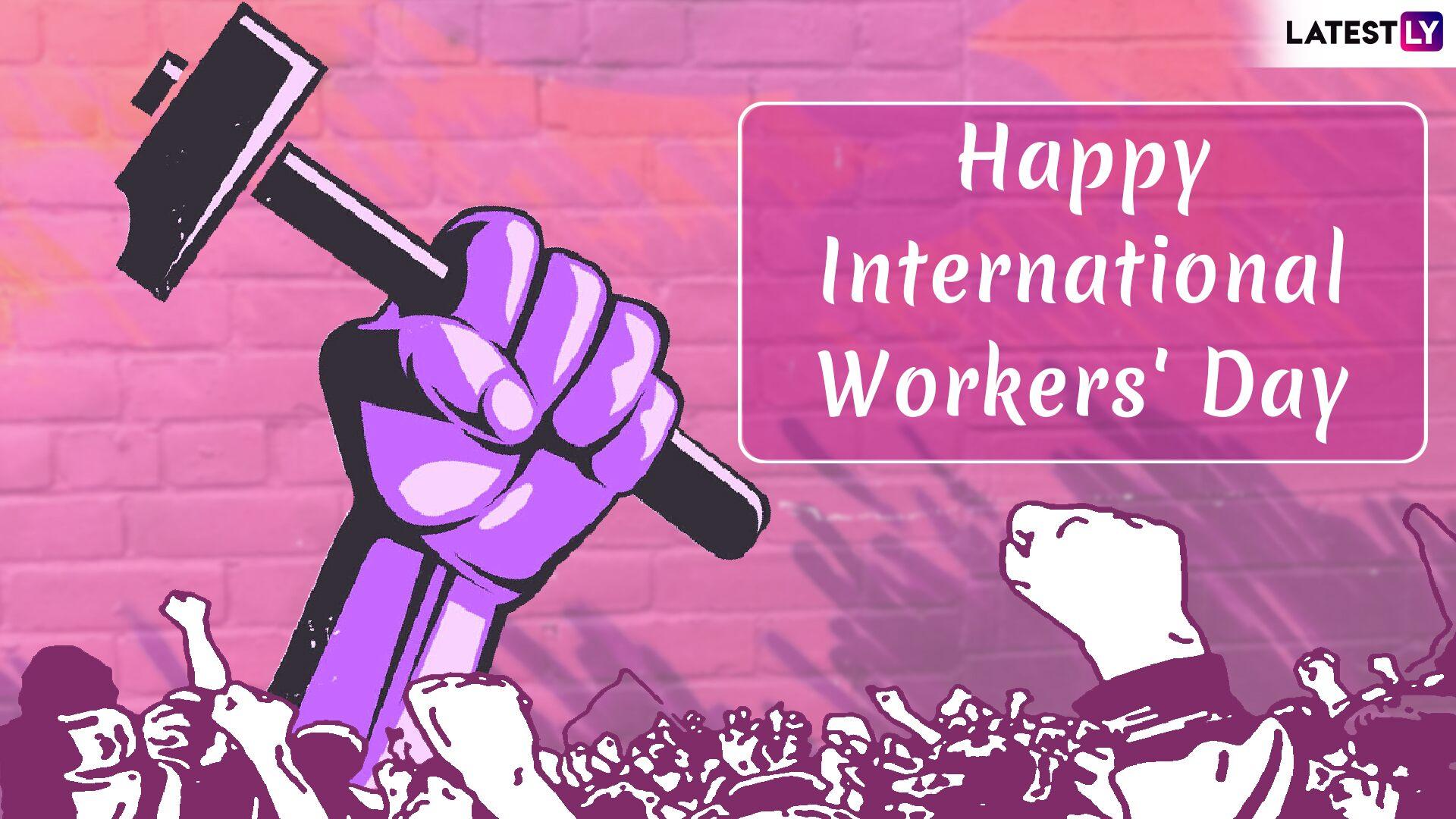 International Workers' Day HD Image With Quotes for Free Download
