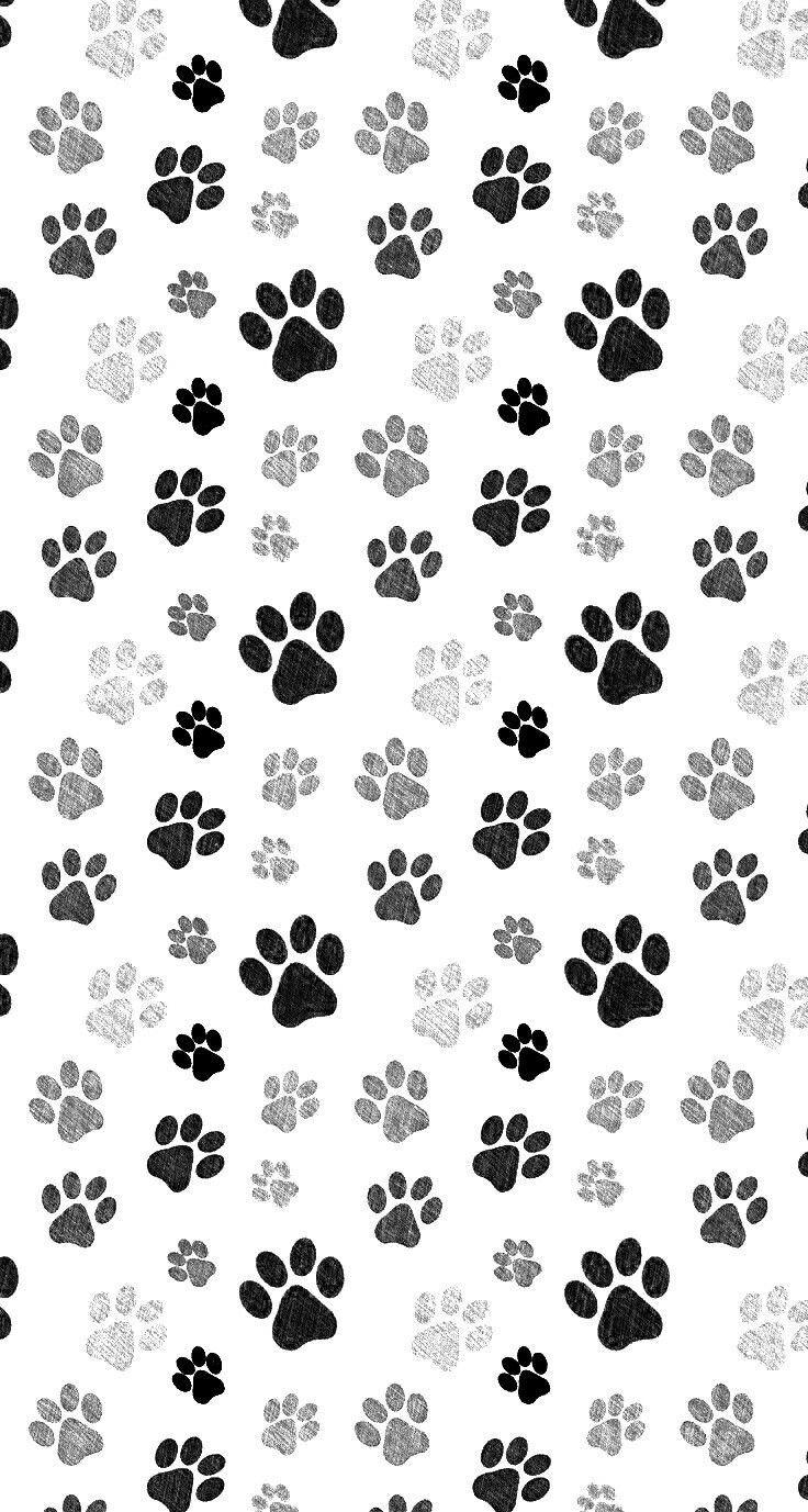 Paw Print Wallpaper. Dog wallpaper, Paw wallpaper, Phone wallpaper image