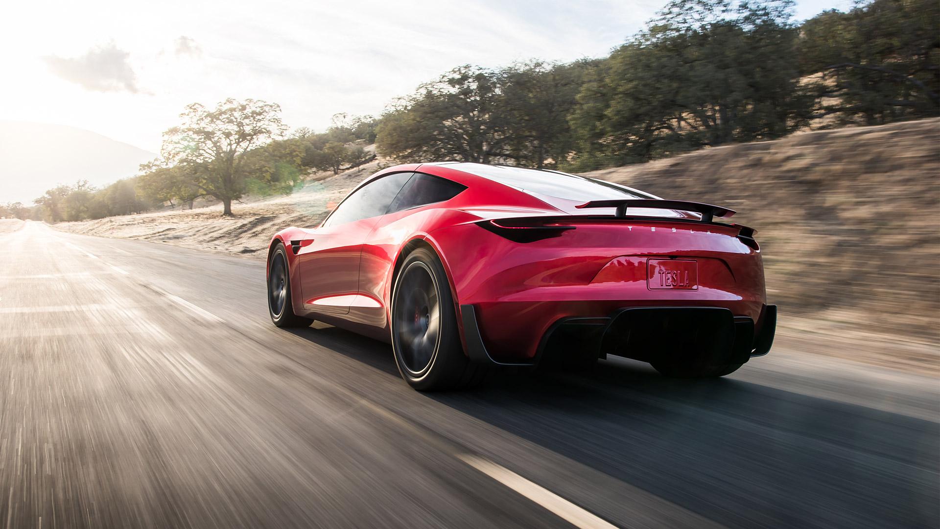 Tesla Roadster Wallpaper & HD Image