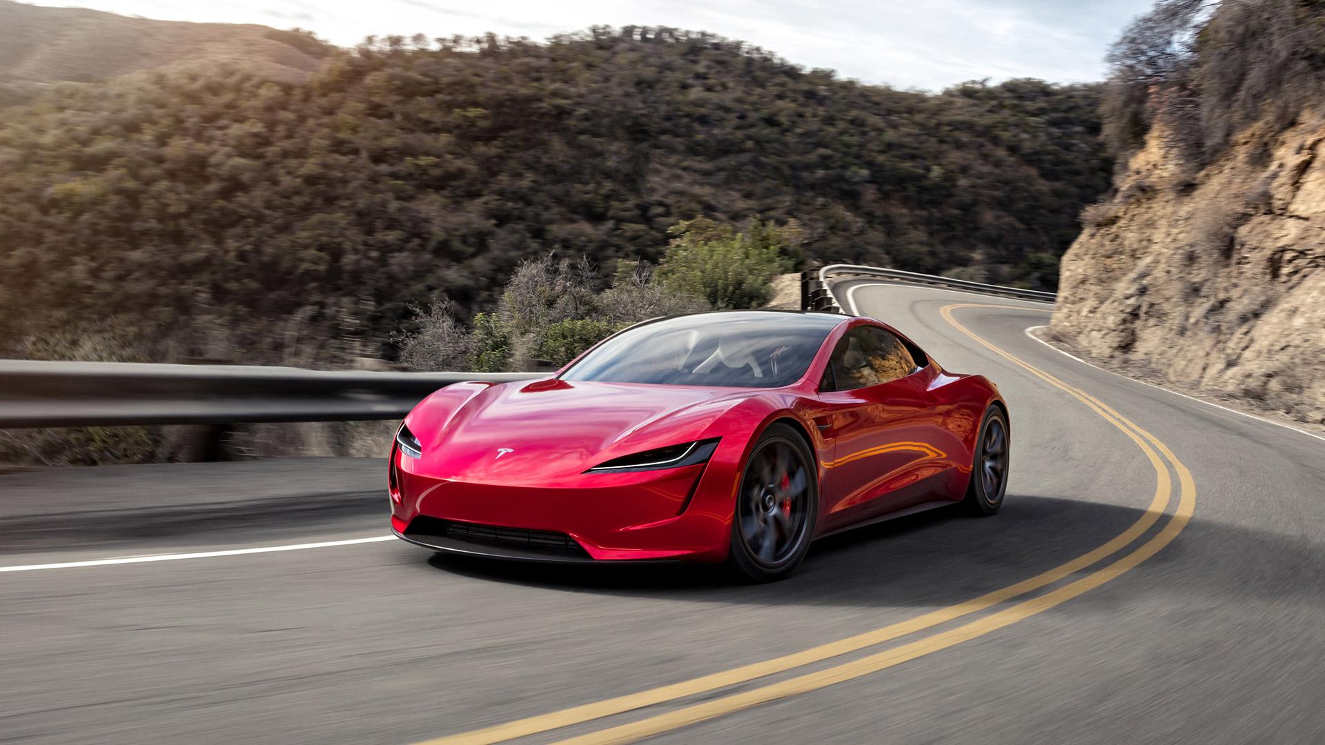 Tesla Roadster Wallpaper & HD Image