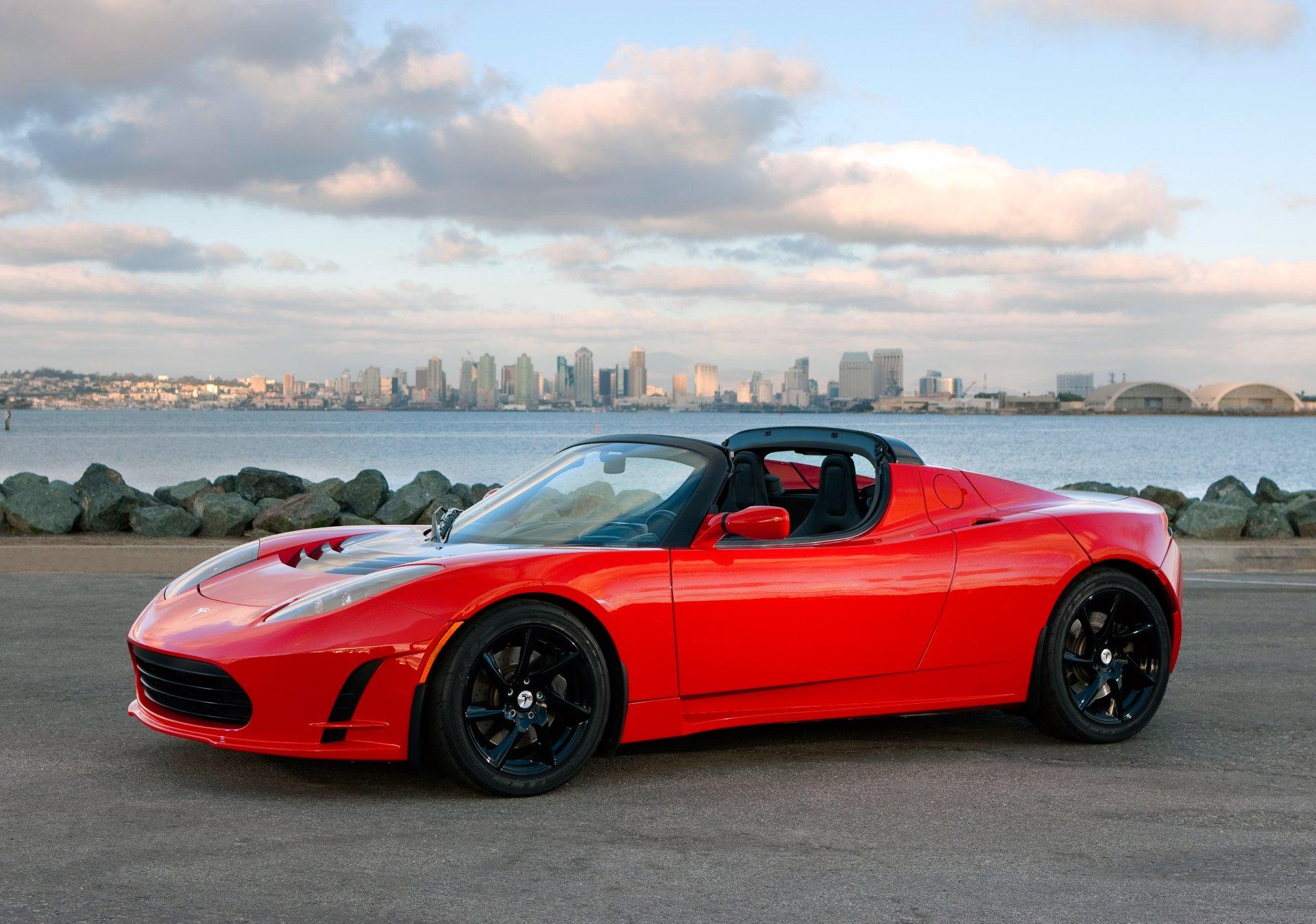 Tesla Roadster HD Wallpaper and Background Image