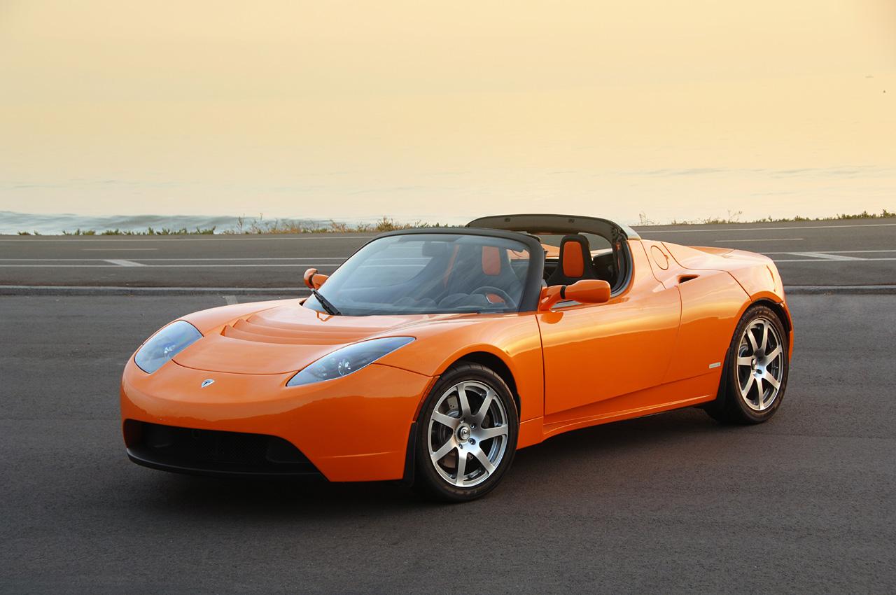Widescreen Wallpaper Of Tesla Roadster, WP FYS 79 B.SCB WP&BG