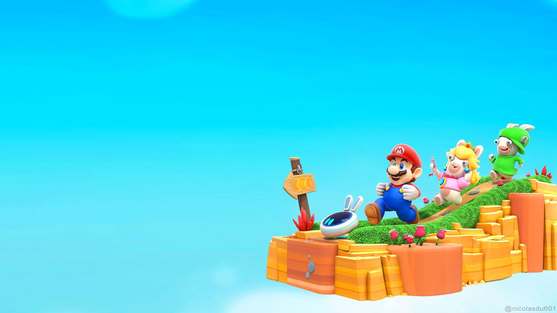Papel de parede Jogo para pc em hd Mario e Rabbids Kingdom Battle   Personagens de videogame, Arte de super mario, Desenhos do mario