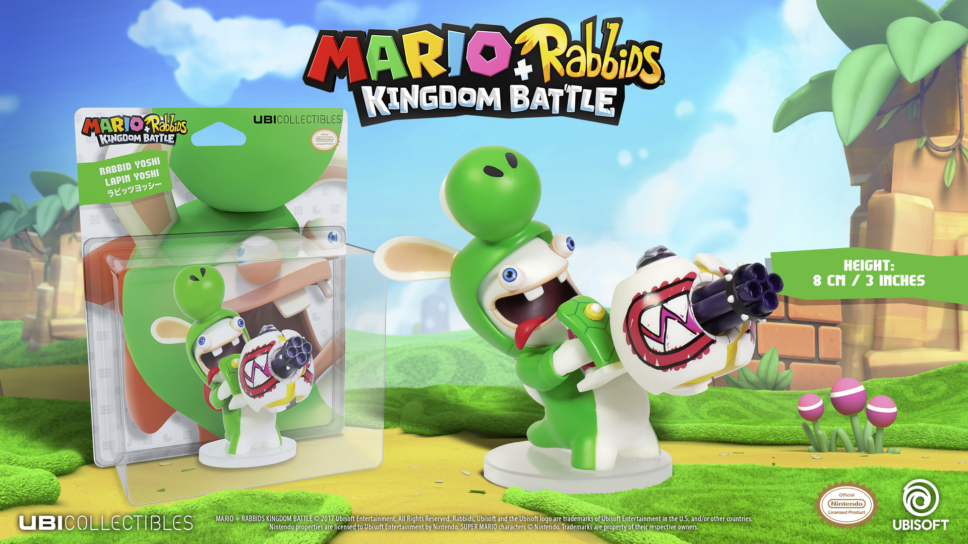 Mario + Rabbids Kingdom Battle: Rabbid Yoshi 3''