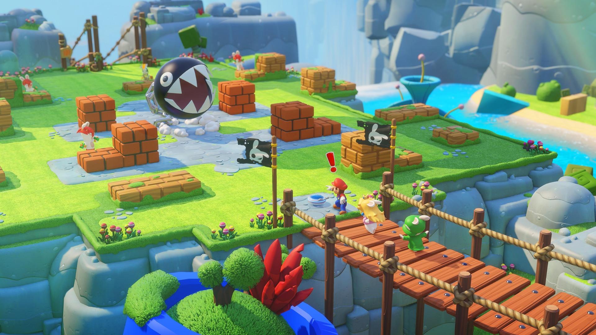 Mario + Rabbids Kingdom Battle Video Game HD Wallpaper
