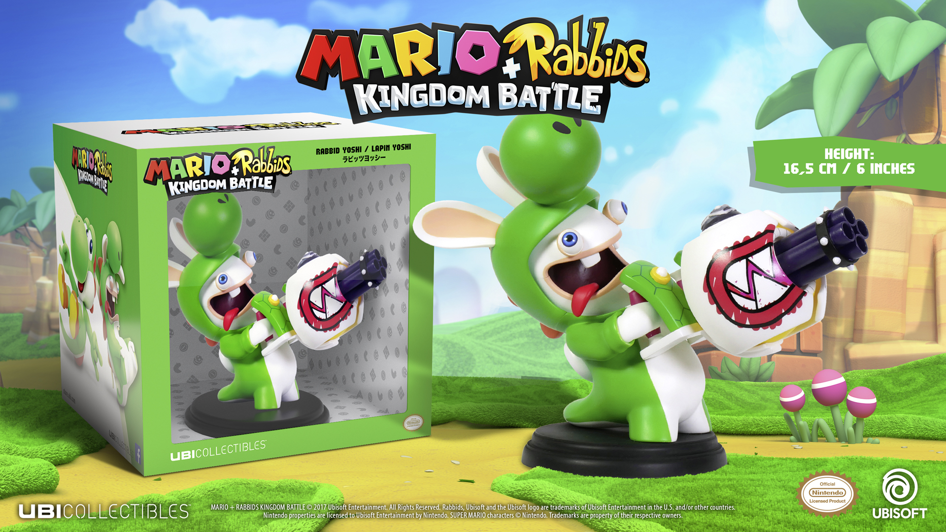 Mario + Rabbids Kingdom Battle: Rabbid Yoshi 6''