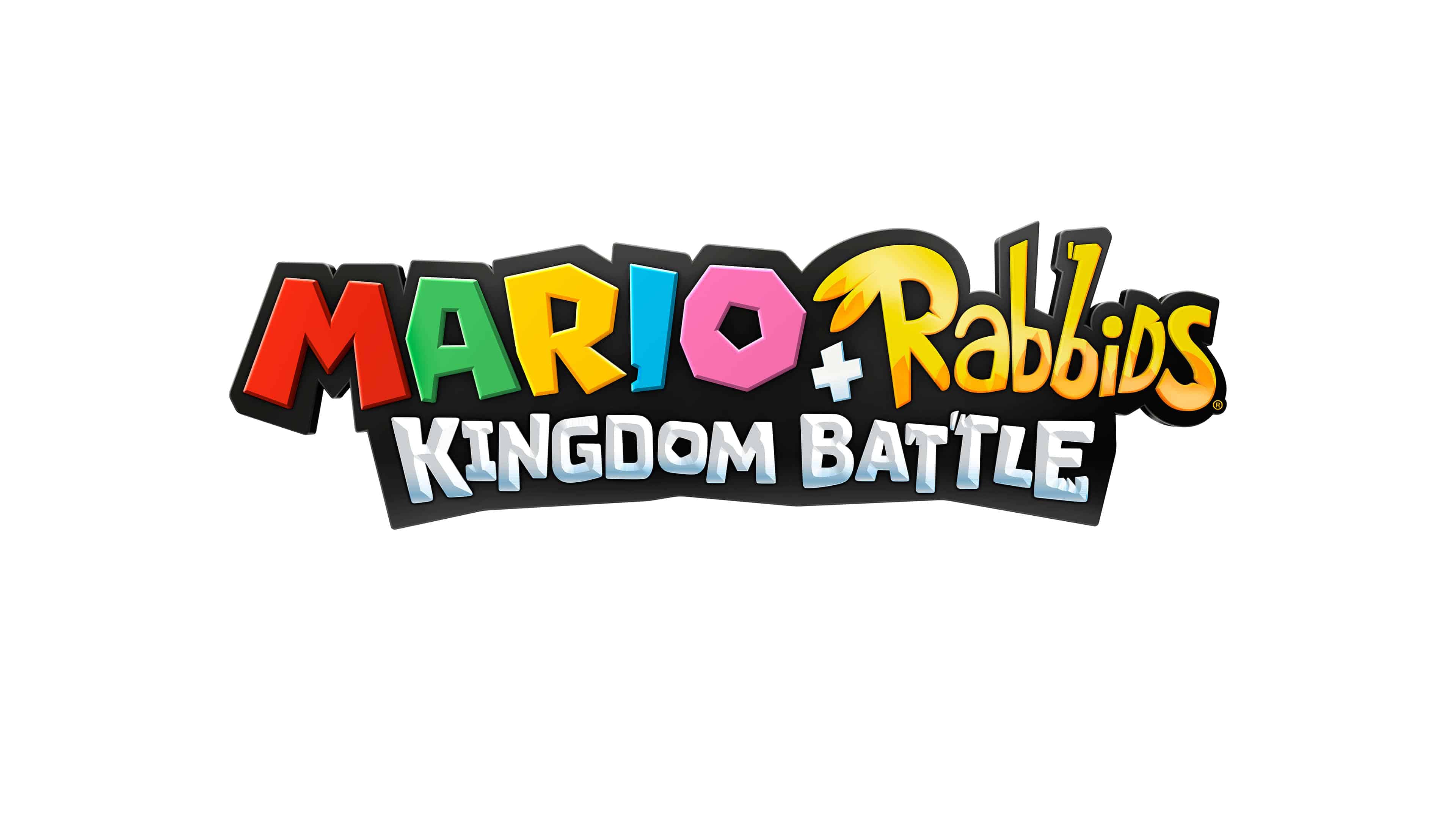 Mario Rabbids Kingdom Battle Logo UHD 4K Wallpaper