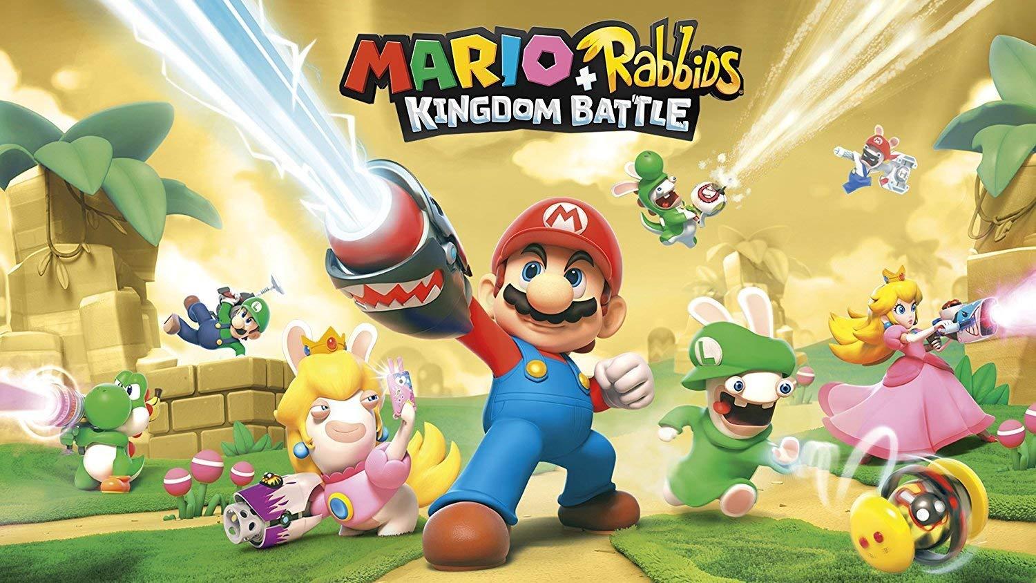Papel de parede Jogo para pc em hd Mario e Rabbids Kingdom Battle