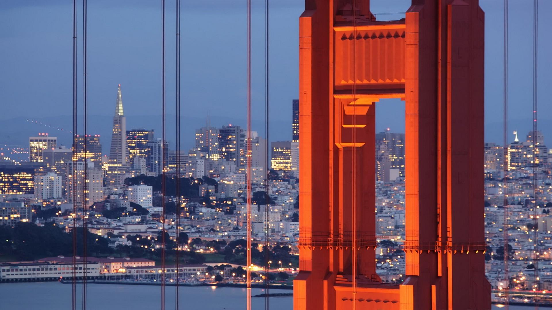 Golden Gate Bridge California San Francisco wallpaperx1080