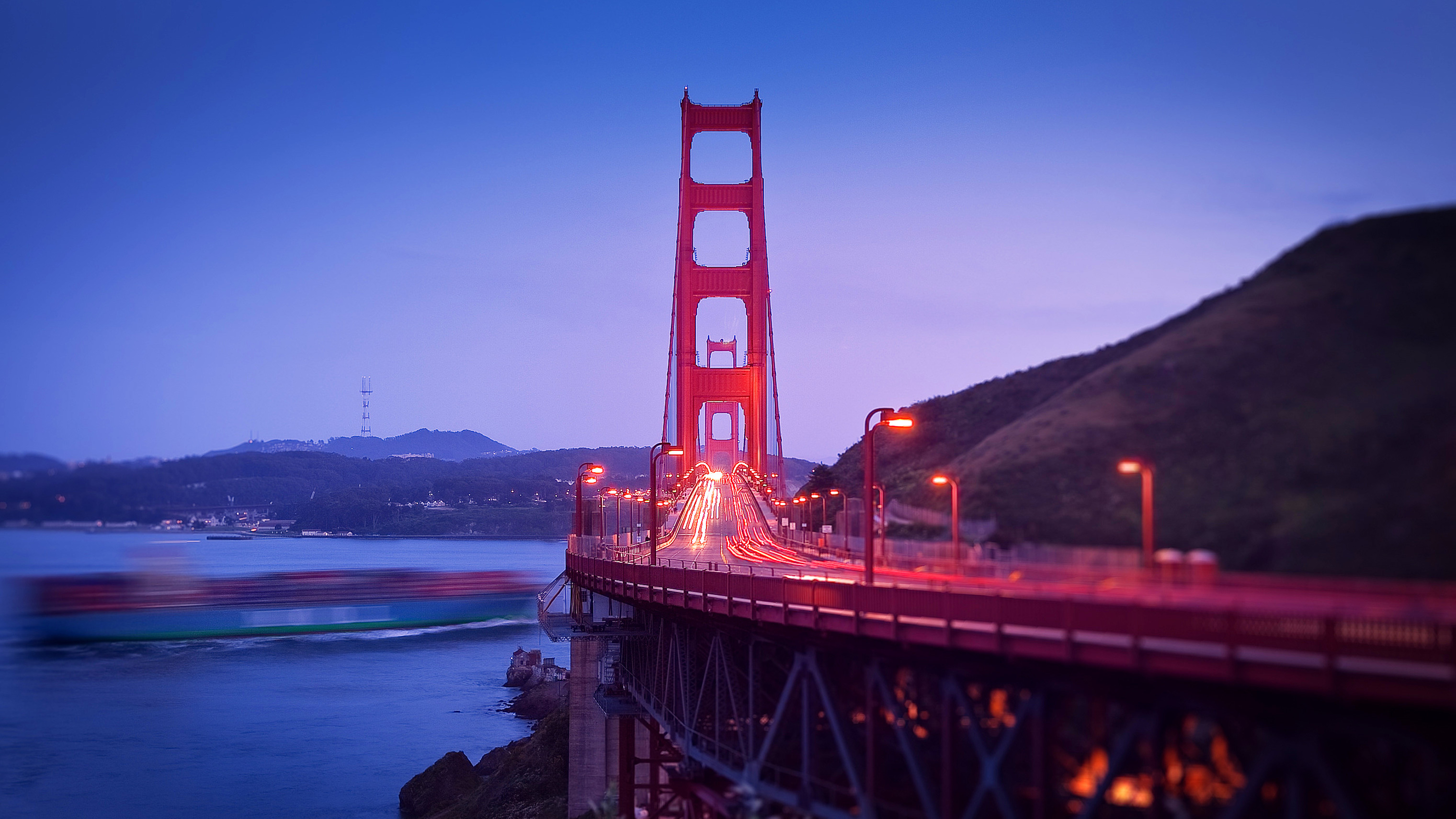 The Golden Gate Bridge, San Francisco. big definition, wallpaper