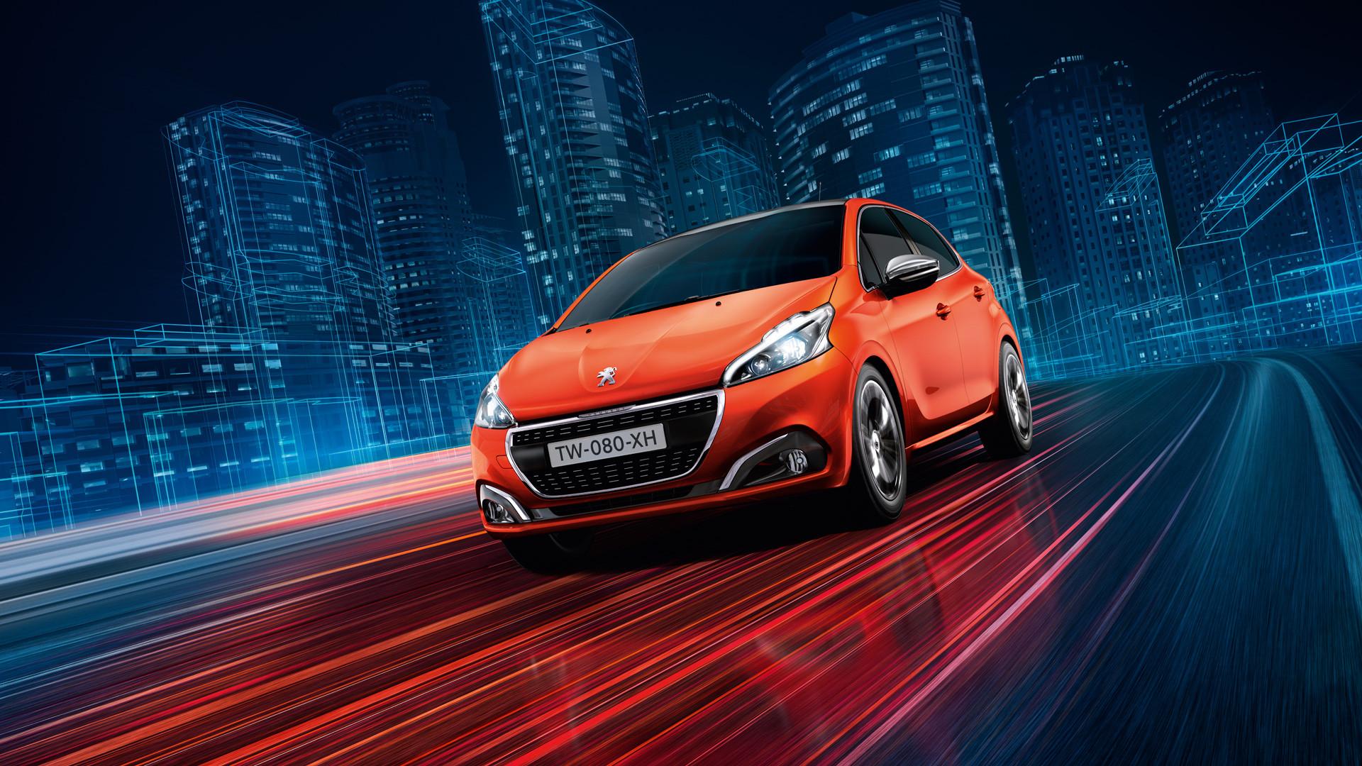 PEUGEOT 208 New Car Showroom. Small Car. Test Drive Today