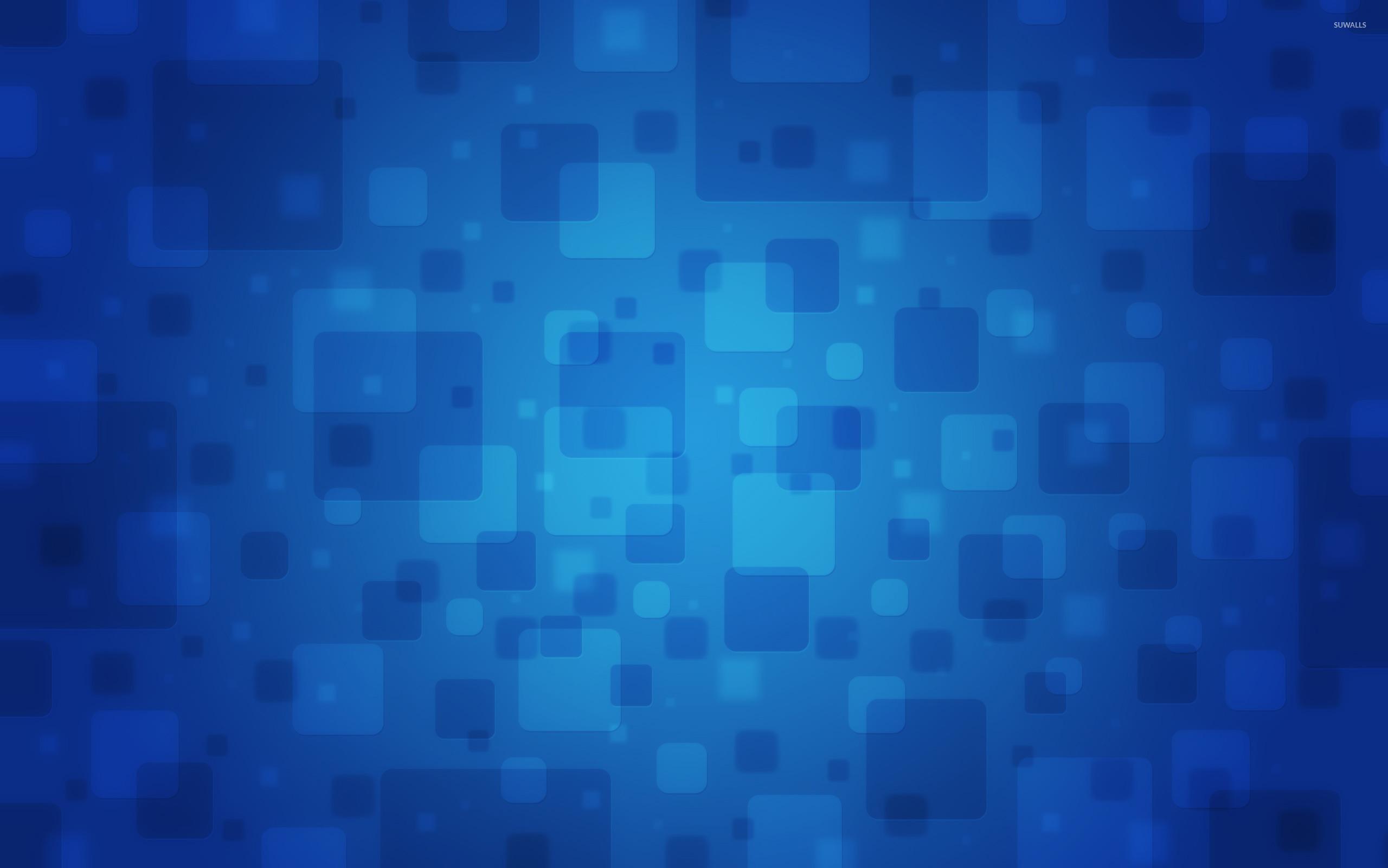 Blue square pattern wallpaper wallpaper
