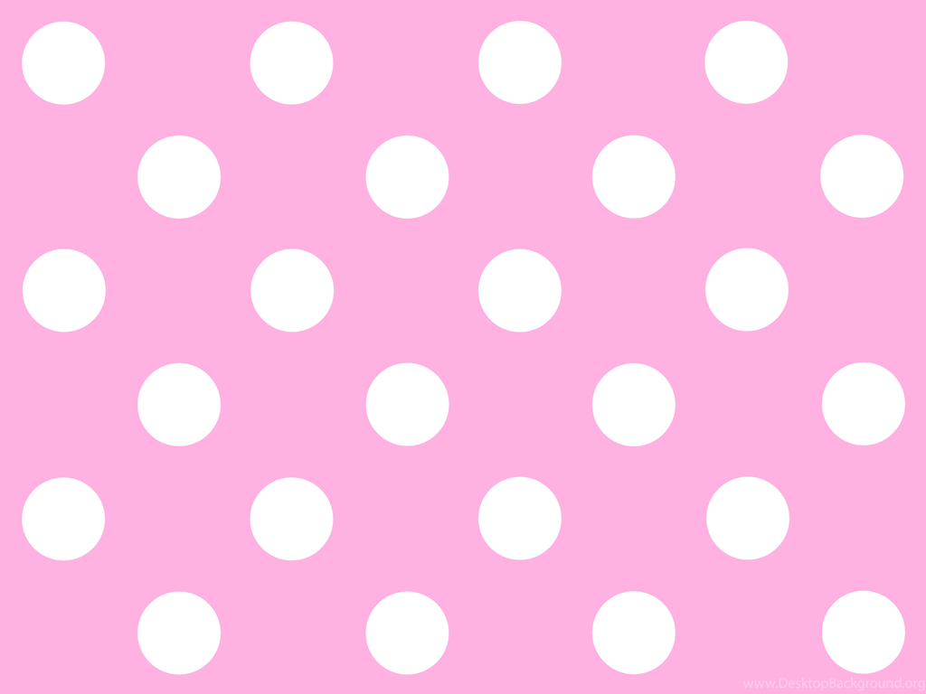 Pink And White Polka Dot Wallpaper Wallpaper HD Wide Desktop