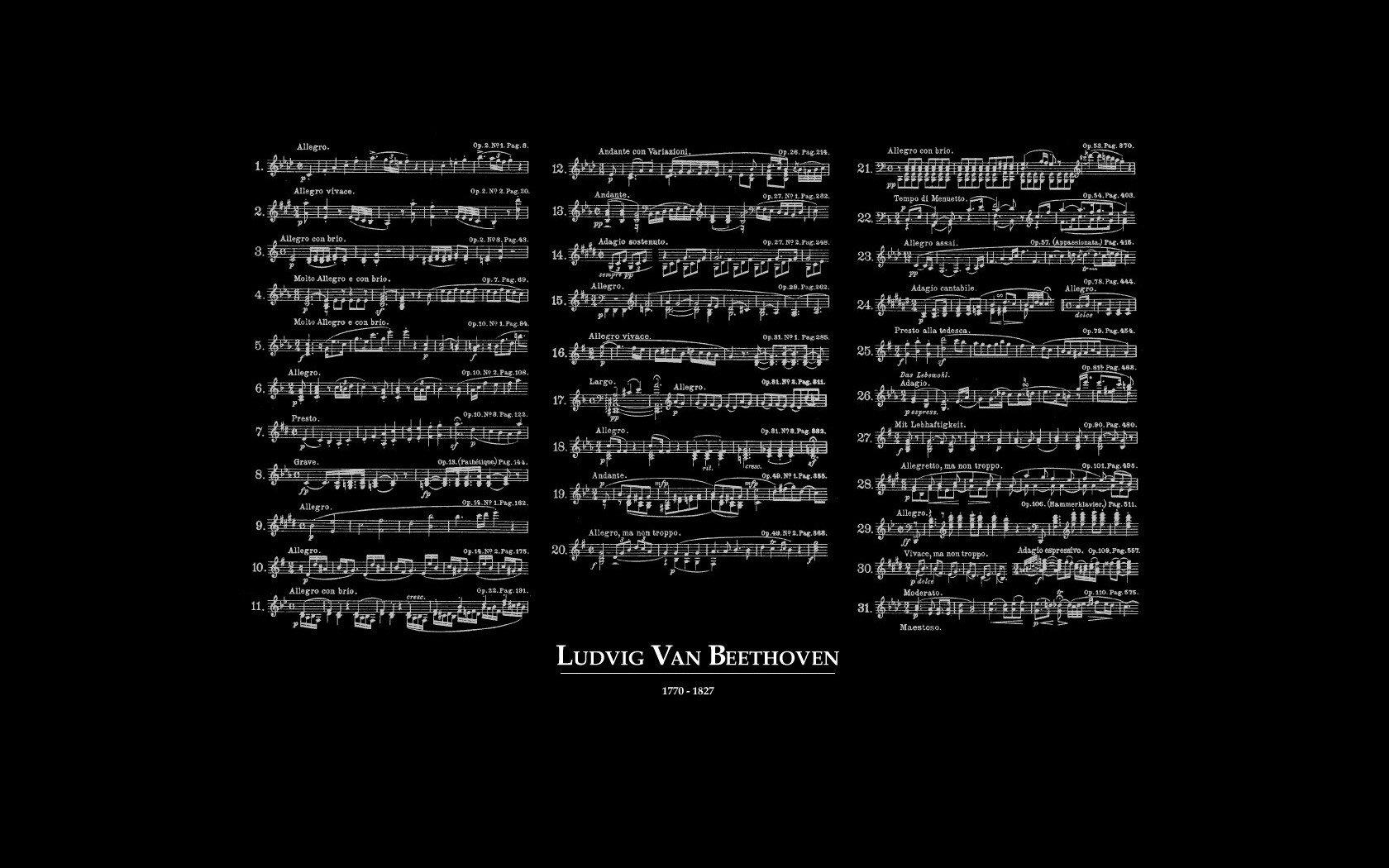 Ludwig Van Beethoven HD Wallpaper and Background Image