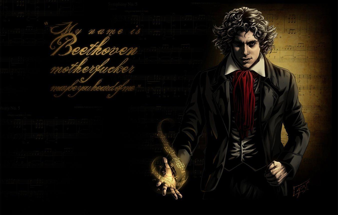 Beethoven Piano Wallpaper