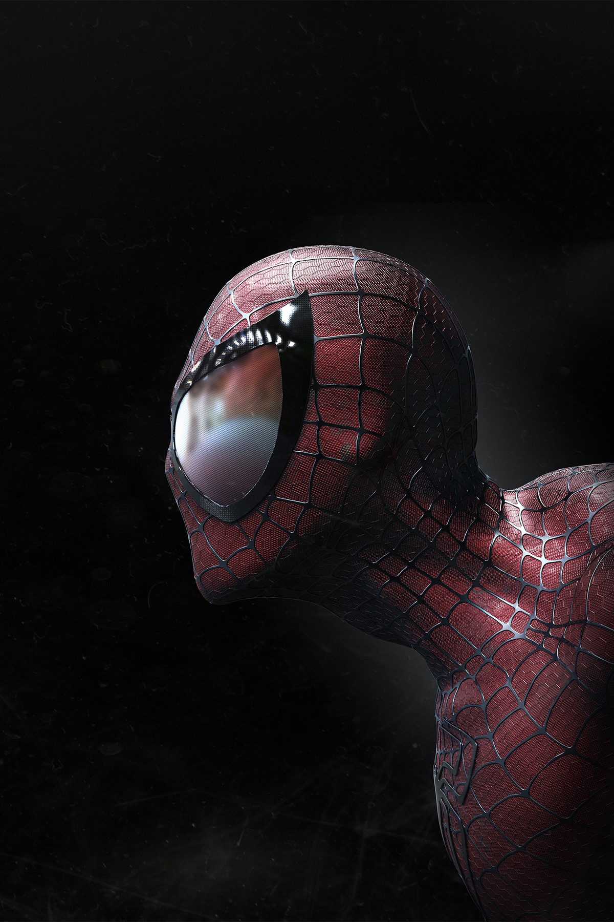 Venom and Spiderman faceoff 4k mobile wallpaper