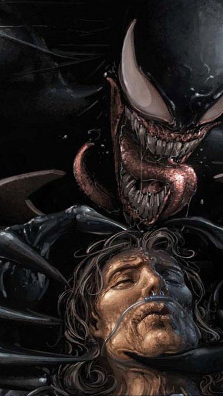 Horror venom marvel comics Wallpaper