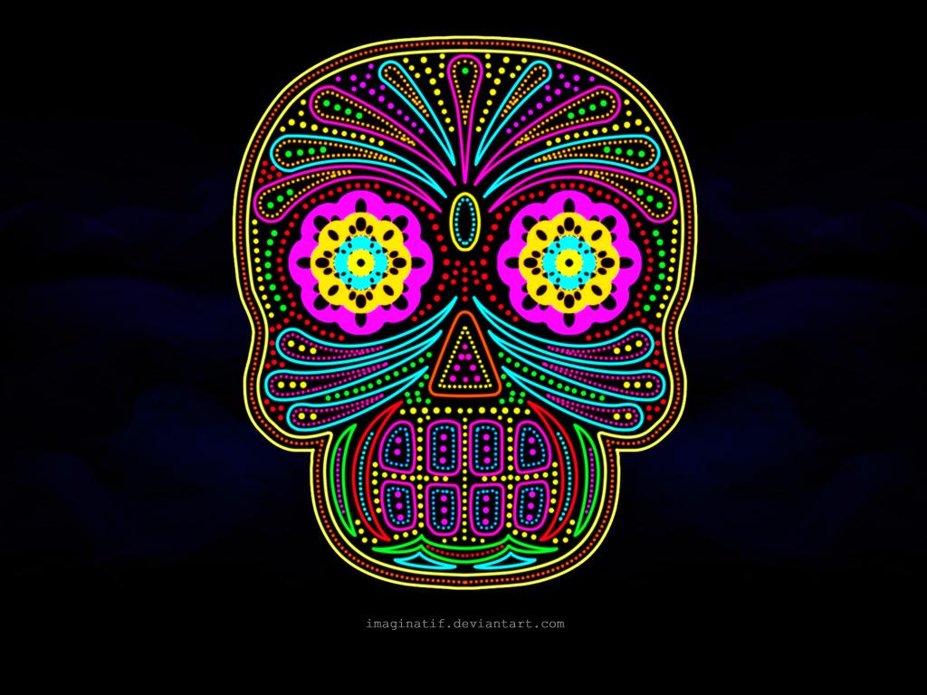 Mexican Skull Wallpaper