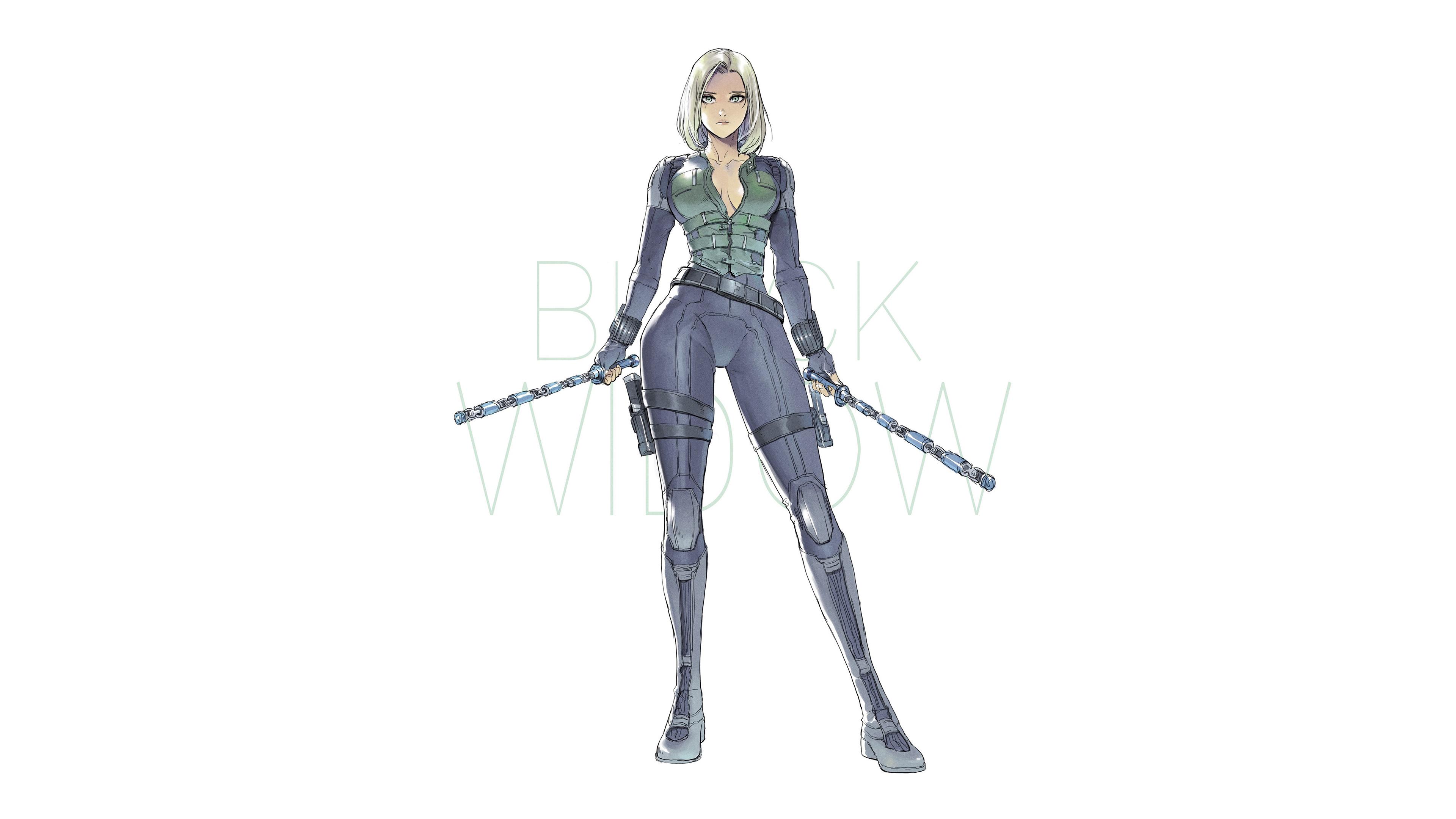 Black Widow Artwork For Avengers Infinity War, HD Superheroes, 4k