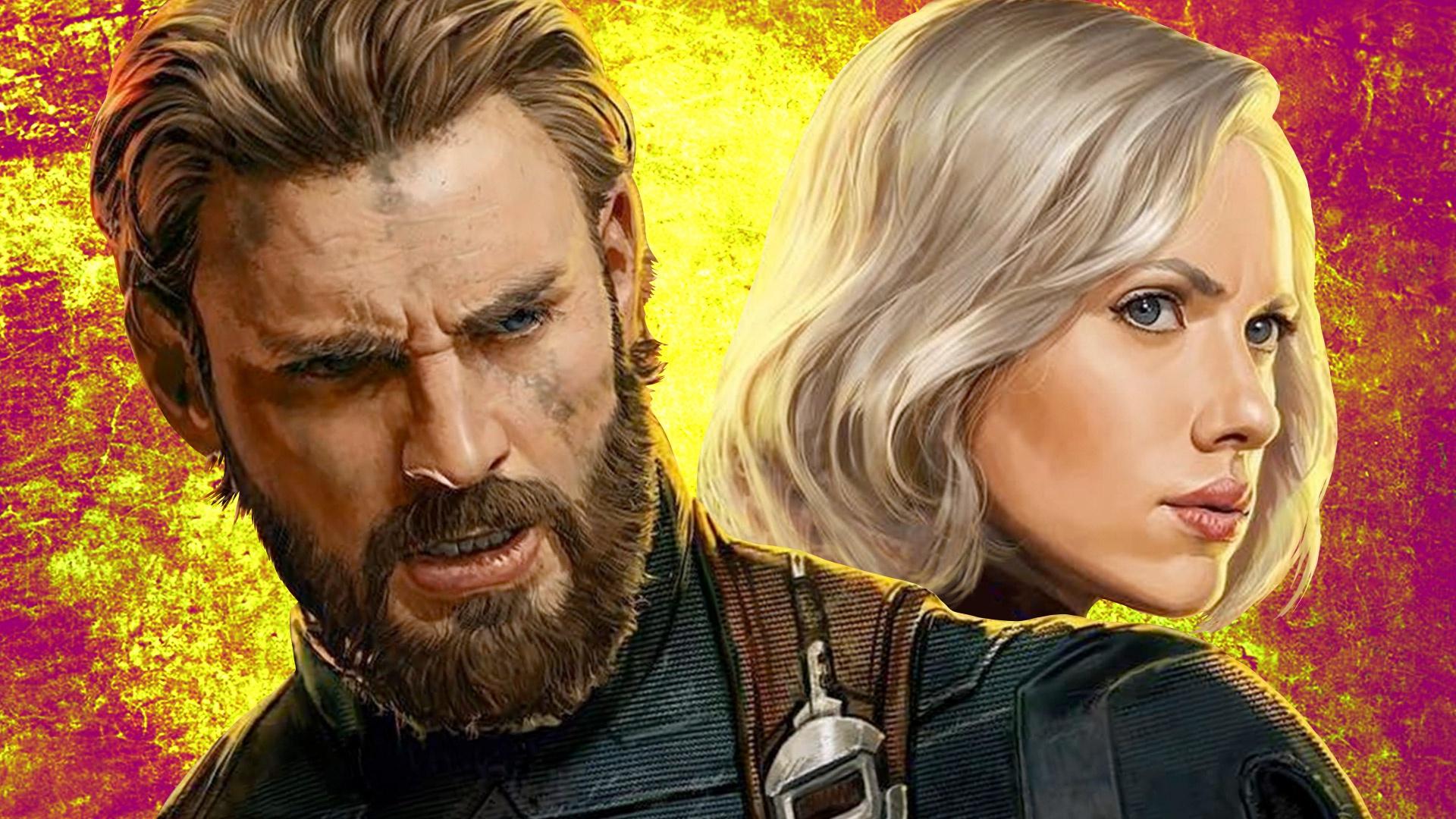 Avengers: Infinity War Finds Captain America and Black Widow as