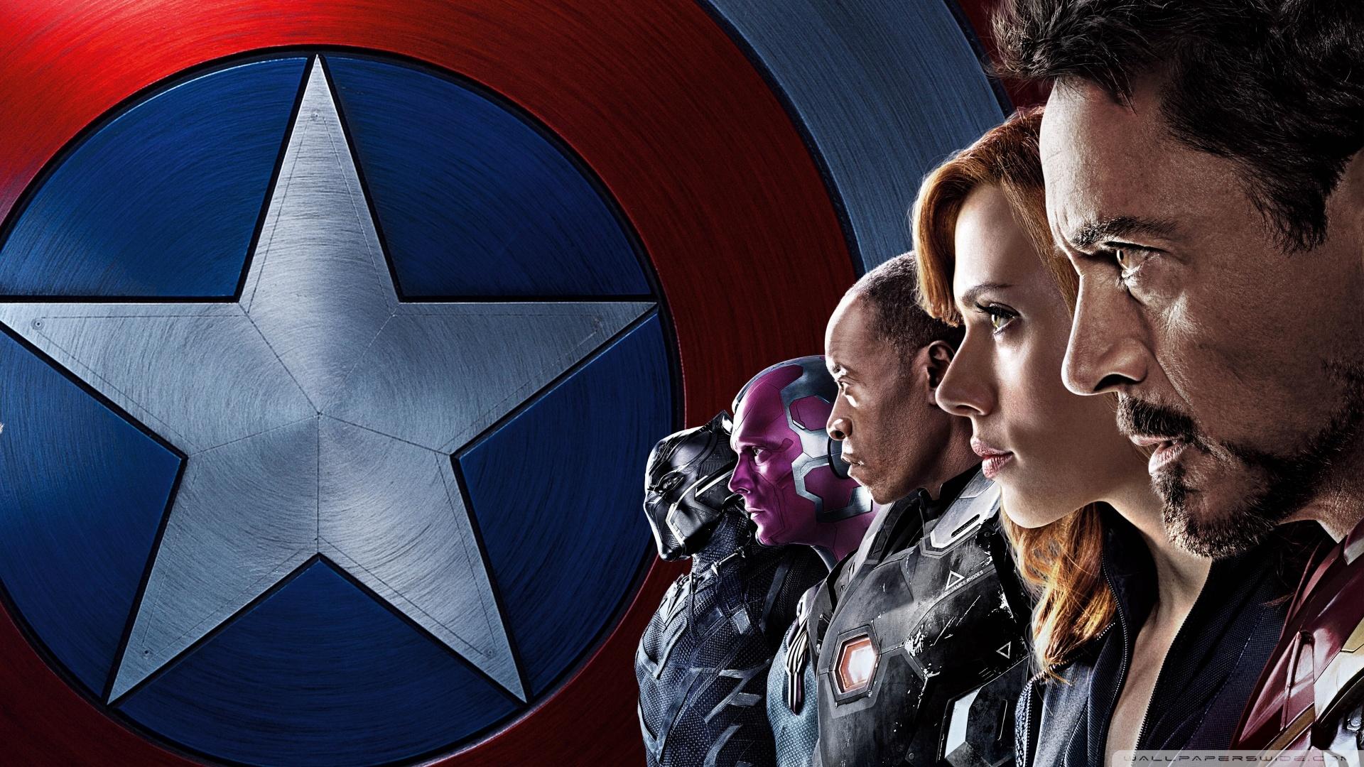 Iron Man Team America: Civil War Wallpaper