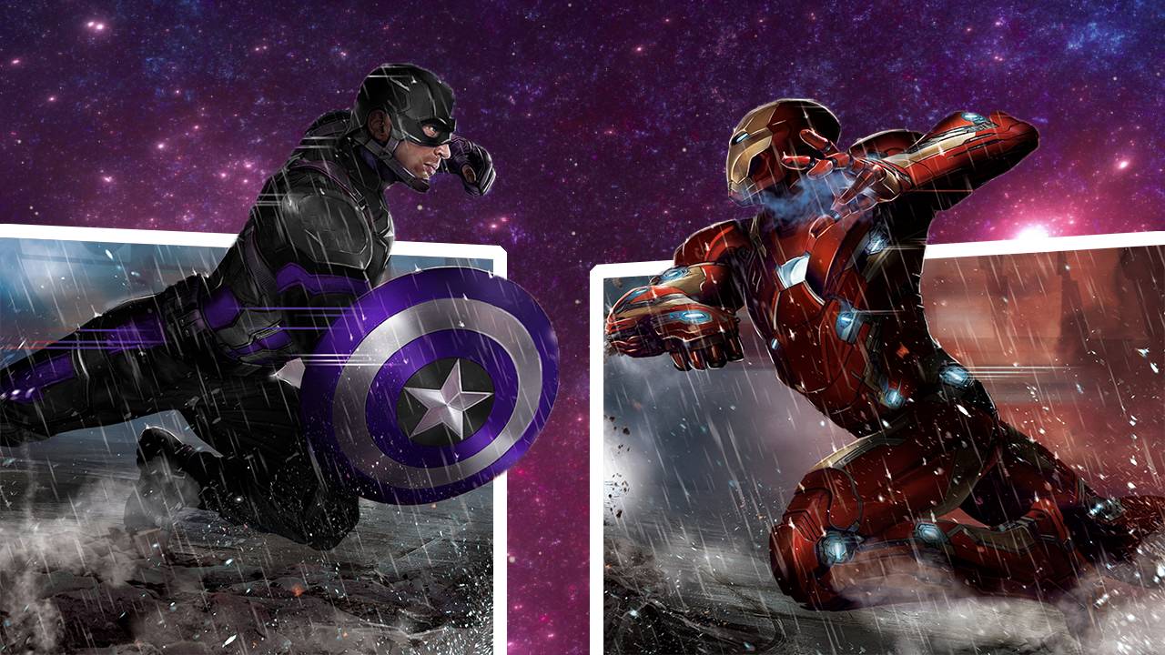 Captain America vs Iron Man [1920 x 1080]