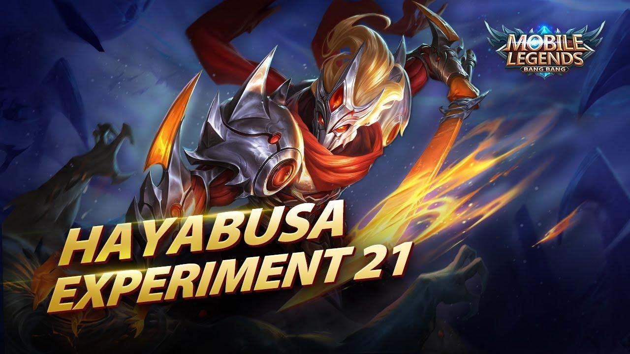Hayabusa New Skin. Experiment 21 Mobile Legends: Bang Bang!