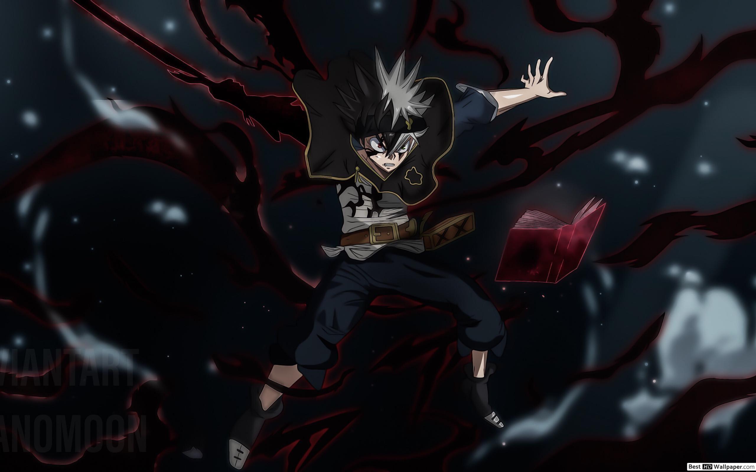 Asta demon  Black clover manga, Cool anime wallpapers, Anime background
