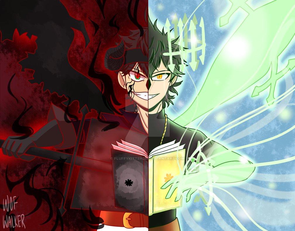 Demon Asta and Spirit Yuno