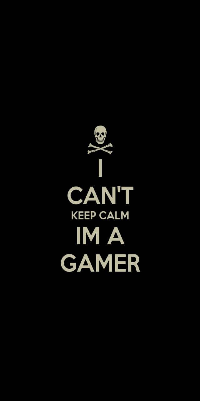 Keep calm gamer wallpaper
