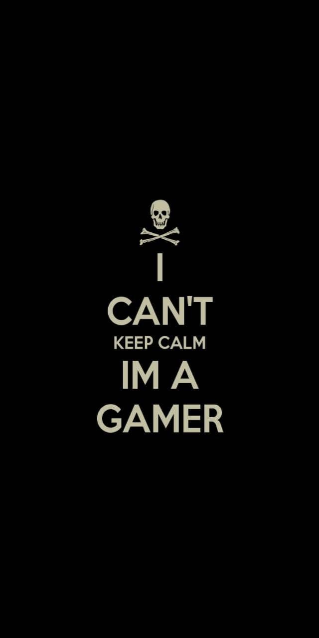 Keep calm gamer wallpaper