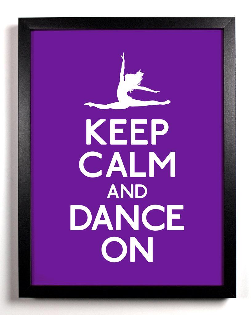 Keep Calm And Dance Ballet Wallpaper