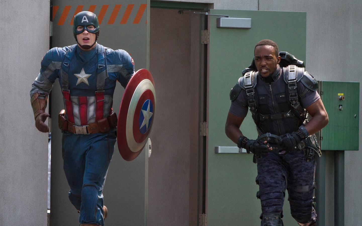 Captain America and Falcon 5r Wallpaper HD