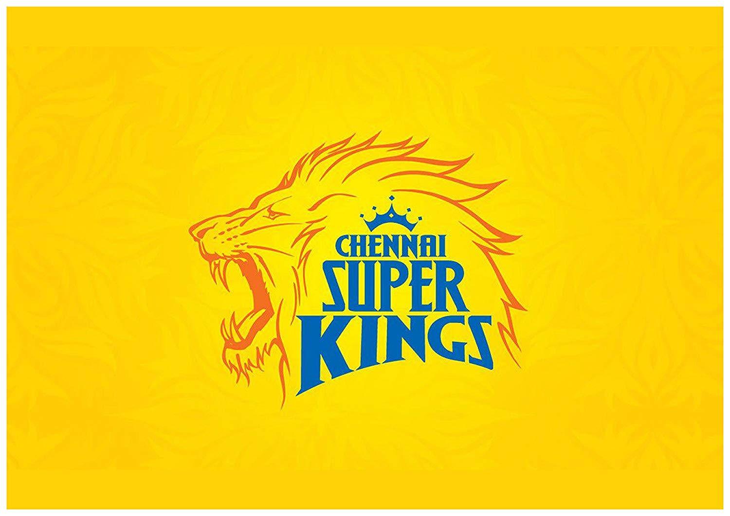 Chennai Super King Poster, CSK Poster. Wallpaper. Design. IPL