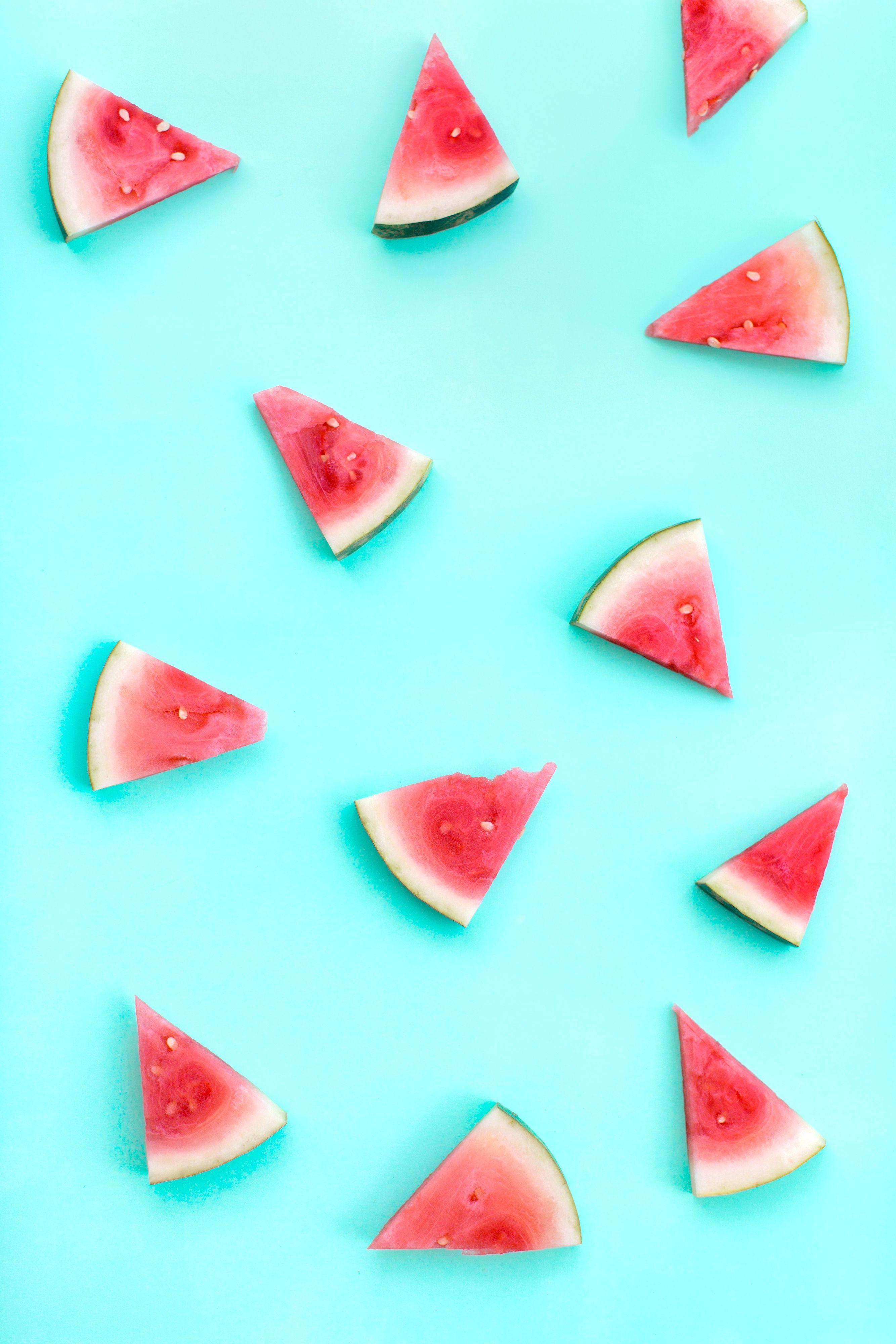 Watermelon summer cell phone wallpaper. Fruits. Cellphone